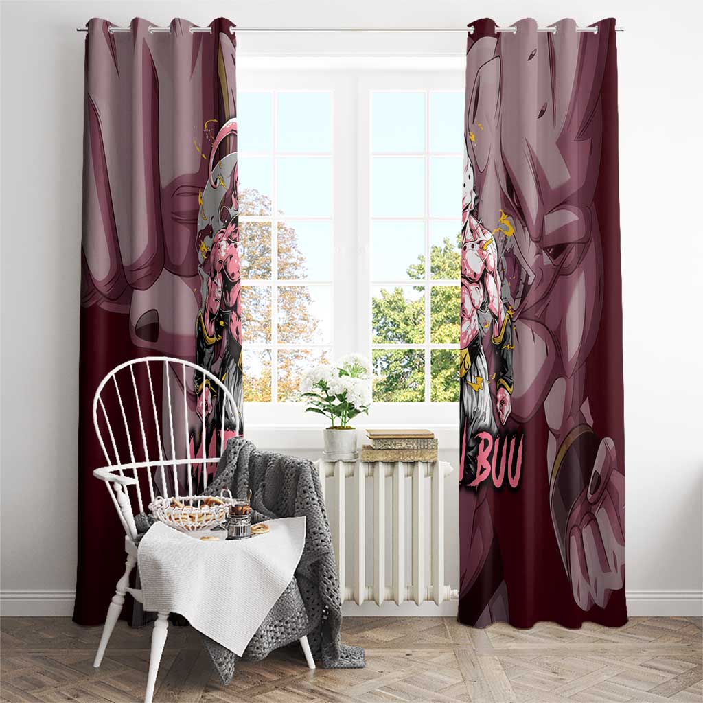 Majin Buu - Dragonball Window Curtain Anime Style