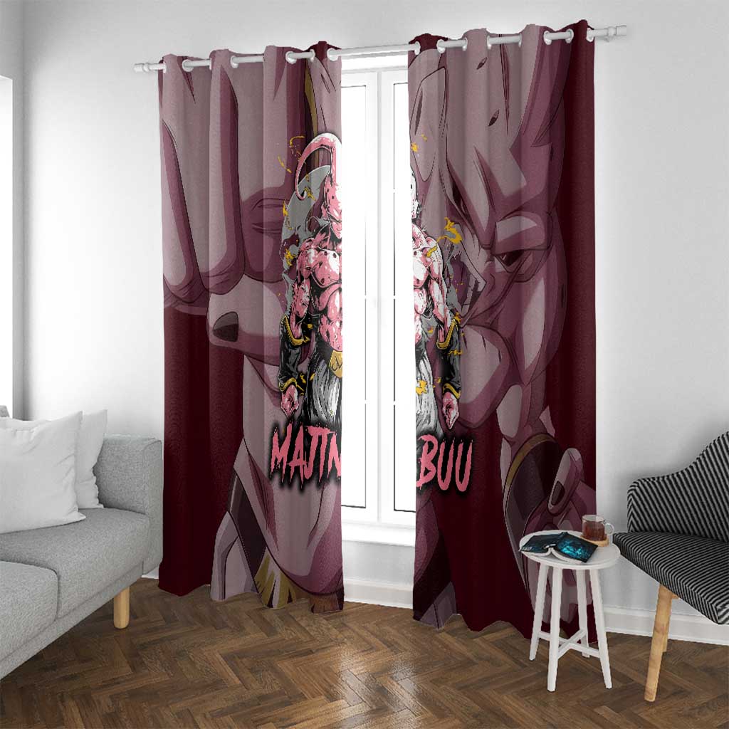 Majin Buu - Dragonball Window Curtain Anime Style
