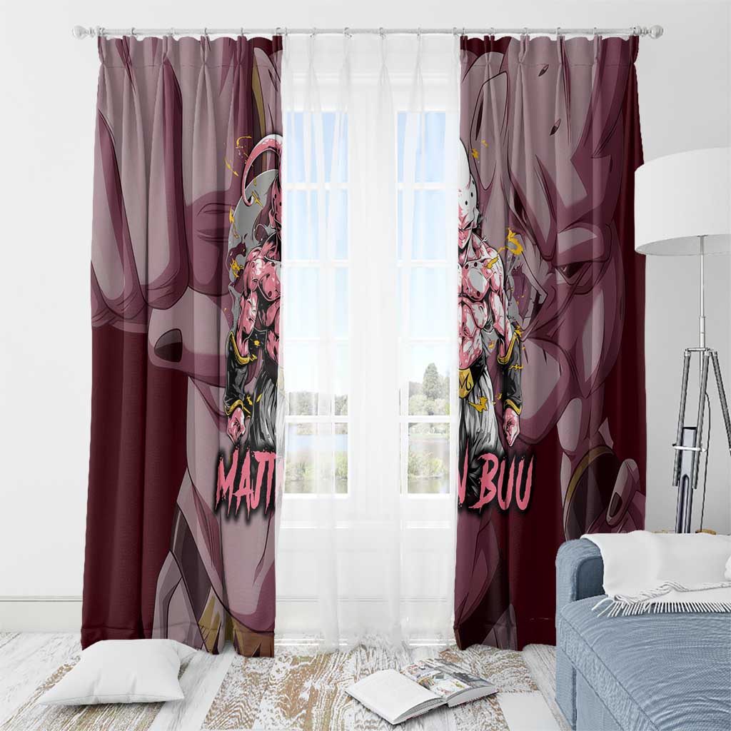 Majin Buu - Dragonball Window Curtain Anime Style