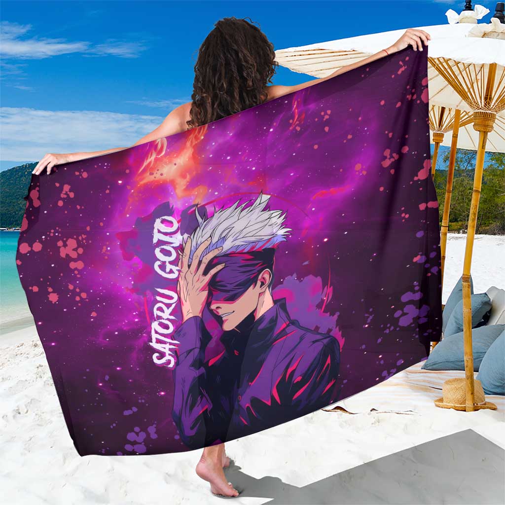Satoru Gojo - Jujutsu Kaisen Sarong Anime Galaxy Style