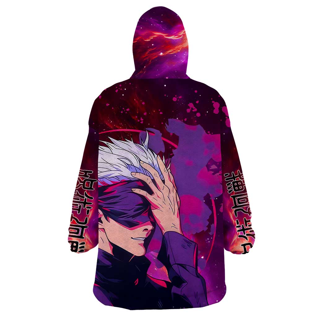 Satoru Gojo - Jujutsu Kaisen Wearable Blanket Hoodie Anime Galaxy Style