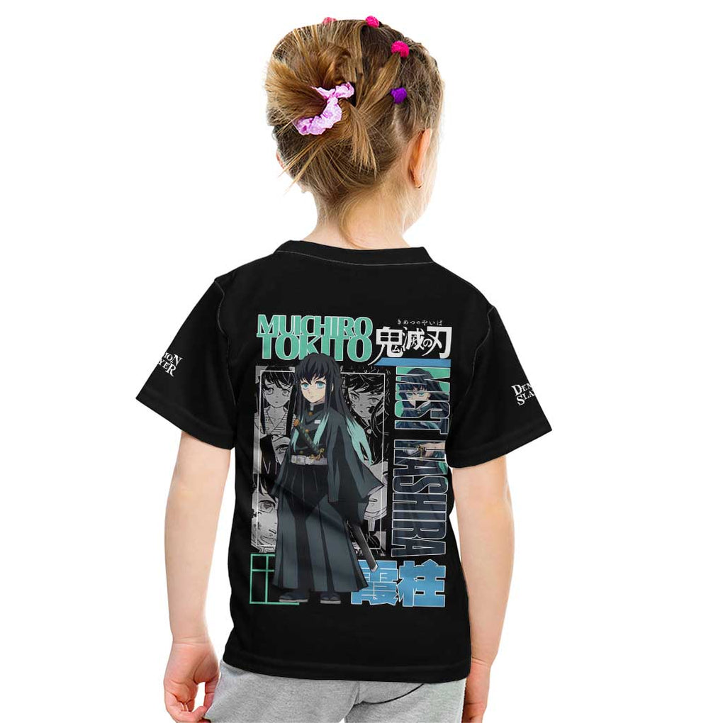 Muichiro Tokito - Kimesu No Yaiba Kid T Shirt Anime Japan Style