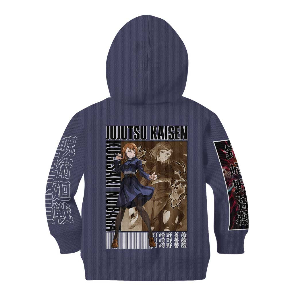 Kugisaki Nobara Jujutsu Kaisen Kid Hoodie Anime Style