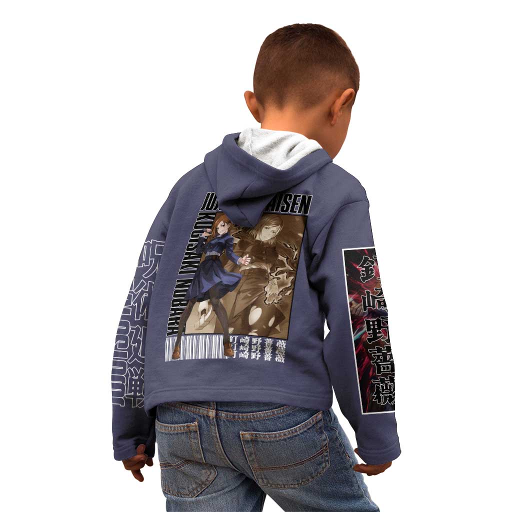 Kugisaki Nobara Jujutsu Kaisen Kid Hoodie Anime Style