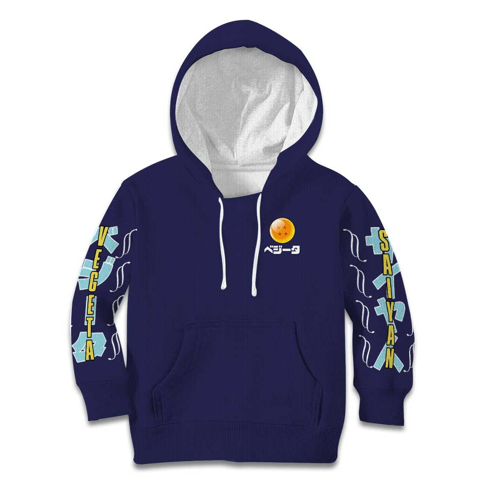 Vegeta V2 Dragon Ball Z Kid Hoodie Anime Style