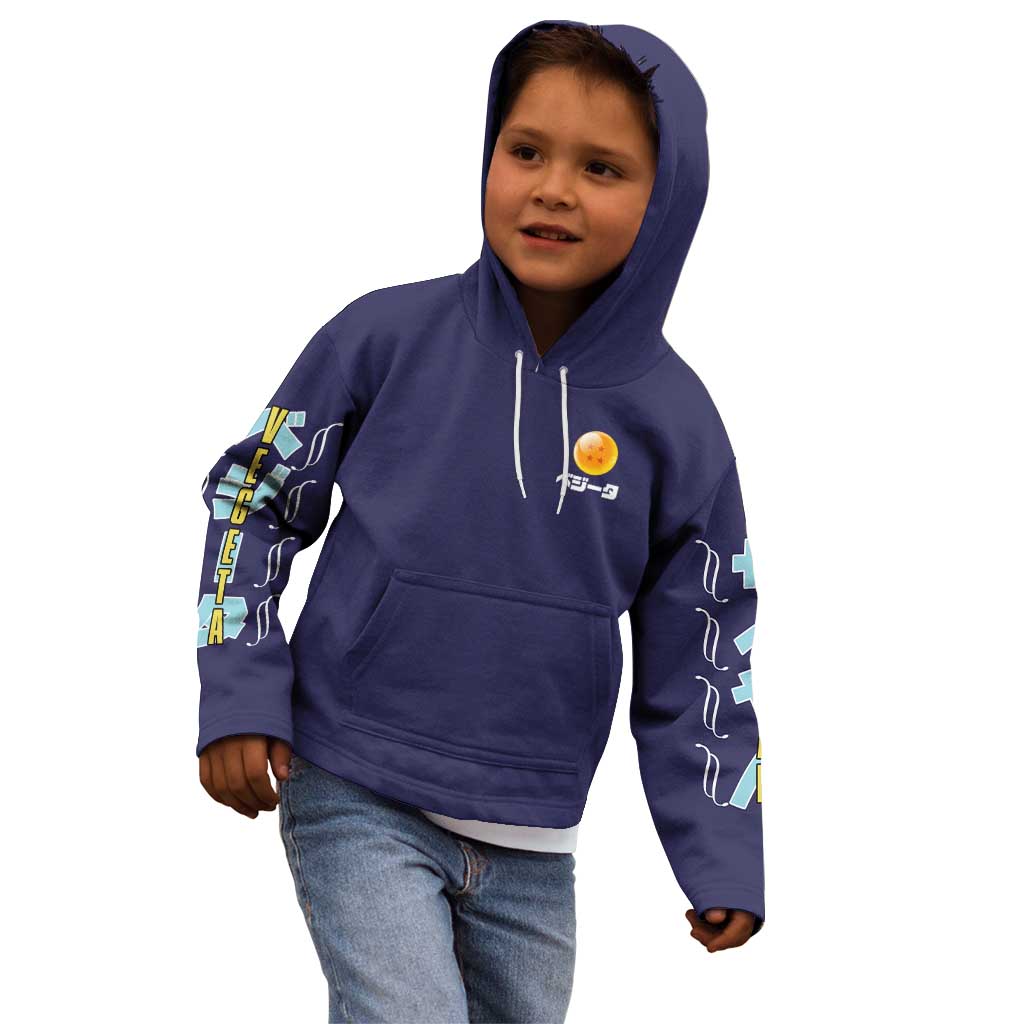 Vegeta V2 Dragon Ball Z Kid Hoodie Anime Style