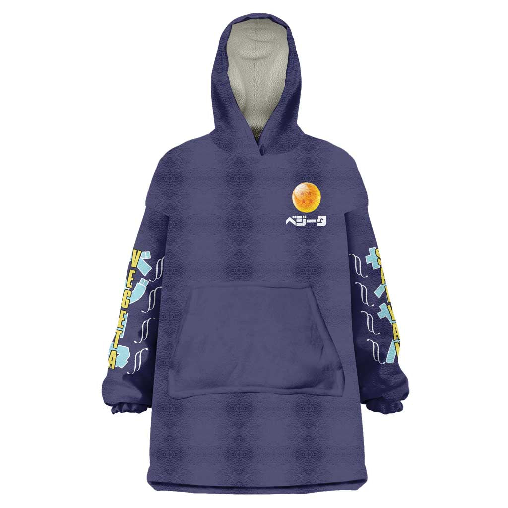 Vegeta V2 Dragon Ball Z Wearable Blanket Hoodie Anime Style