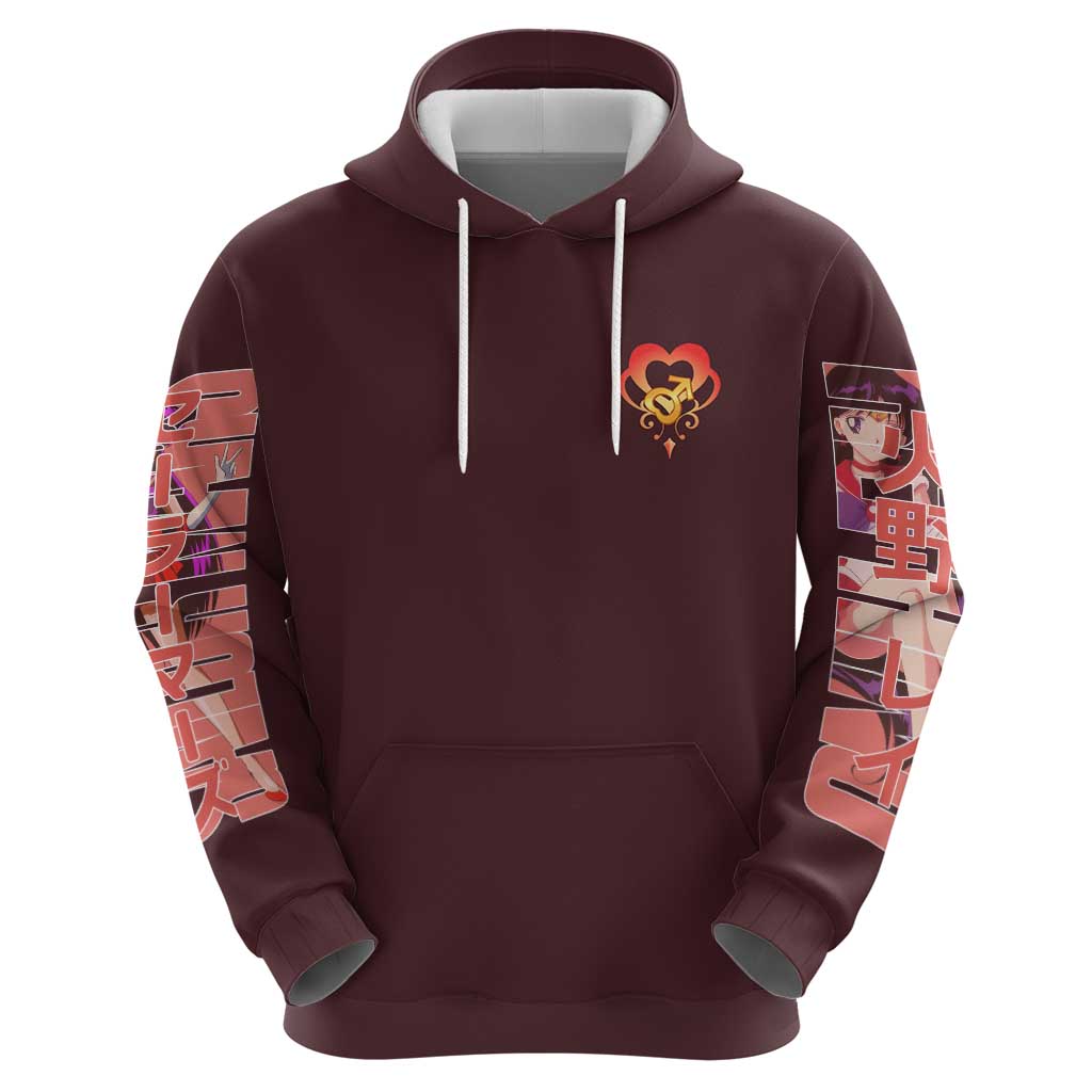 Sailor Mars Sailor Moon Hoodie Anime Style