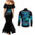tread-carefully-skull-couples-matching-mermaid-dress-and-long-sleeve-button-shirt