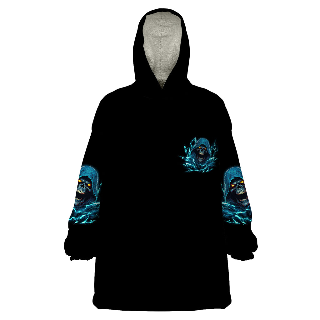 i-cant-go-to-hell-mad-reaper-skull-wearable-blanket-hoodie