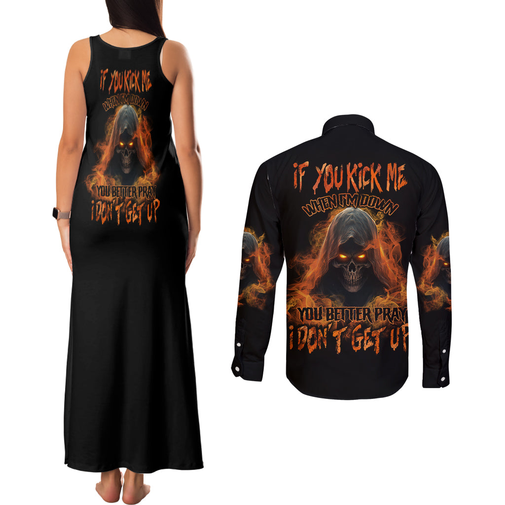 if-you-kick-me-when-im-down-couples-matching-tank-maxi-dress-and-long-sleeve-button-shirt