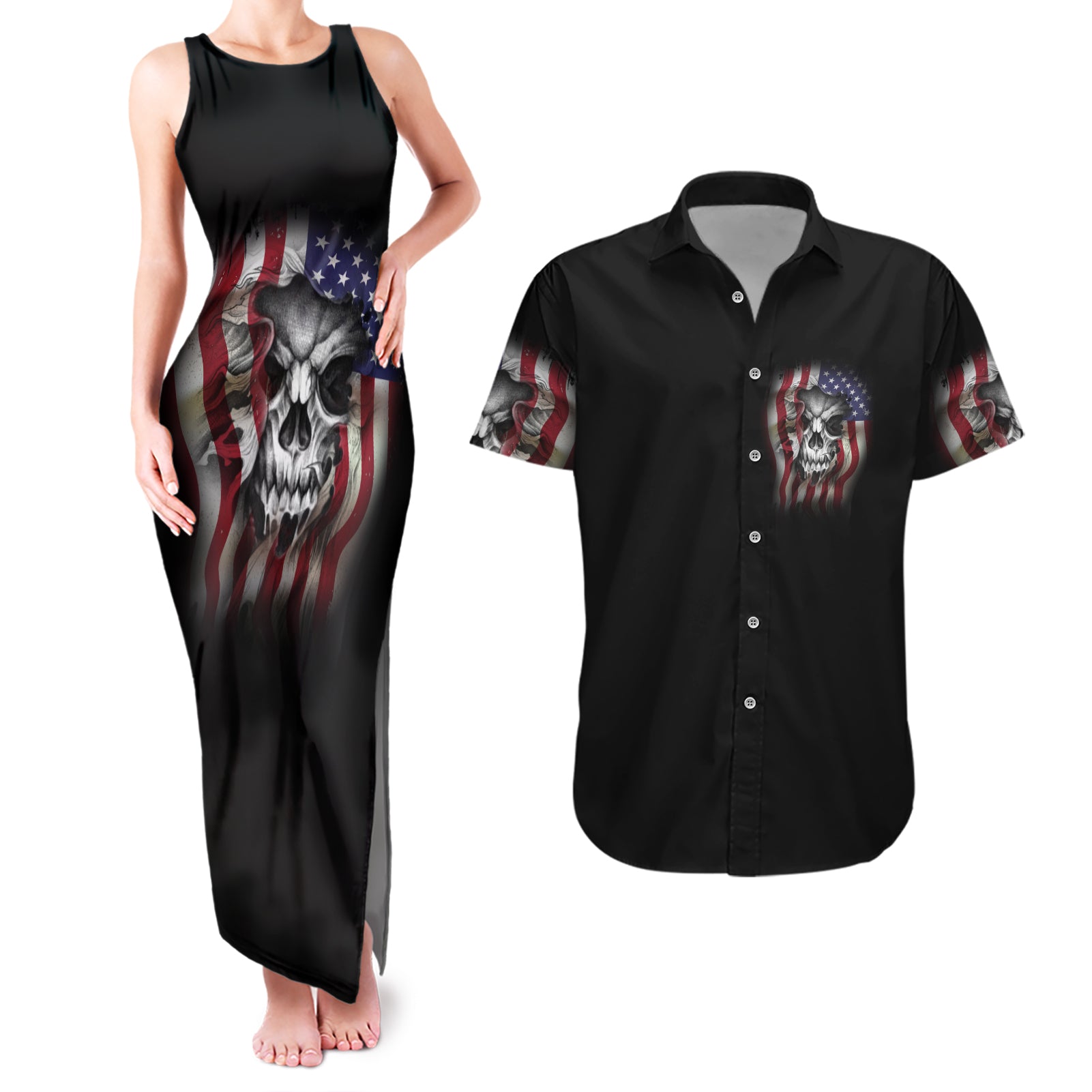 dont-try-to-figure-me-out-couples-matching-tank-maxi-dress-and-hawaiian-shirt