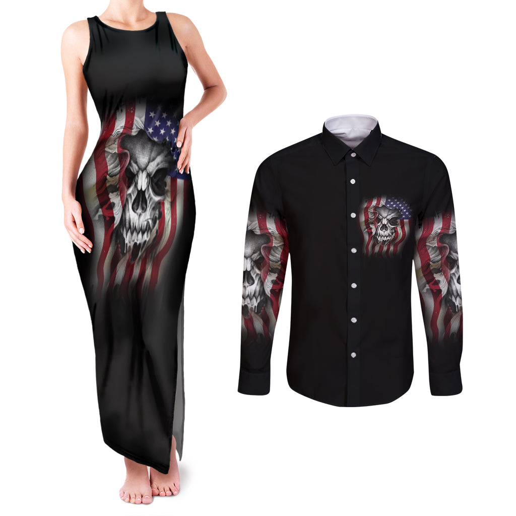 dont-try-to-figure-me-out-couples-matching-tank-maxi-dress-and-long-sleeve-button-shirt