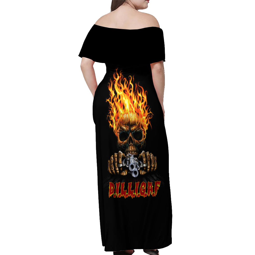 dilligaf-flame-skull-with-g-off-shoulder-maxi-dress