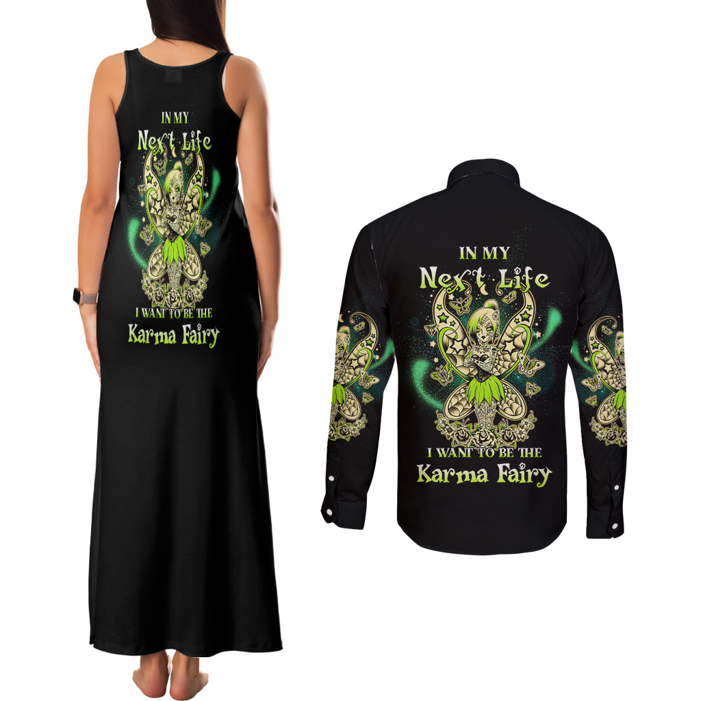 karma-fairy-skull-couples-matching-tank-maxi-dress-and-long-sleeve-button-shirt