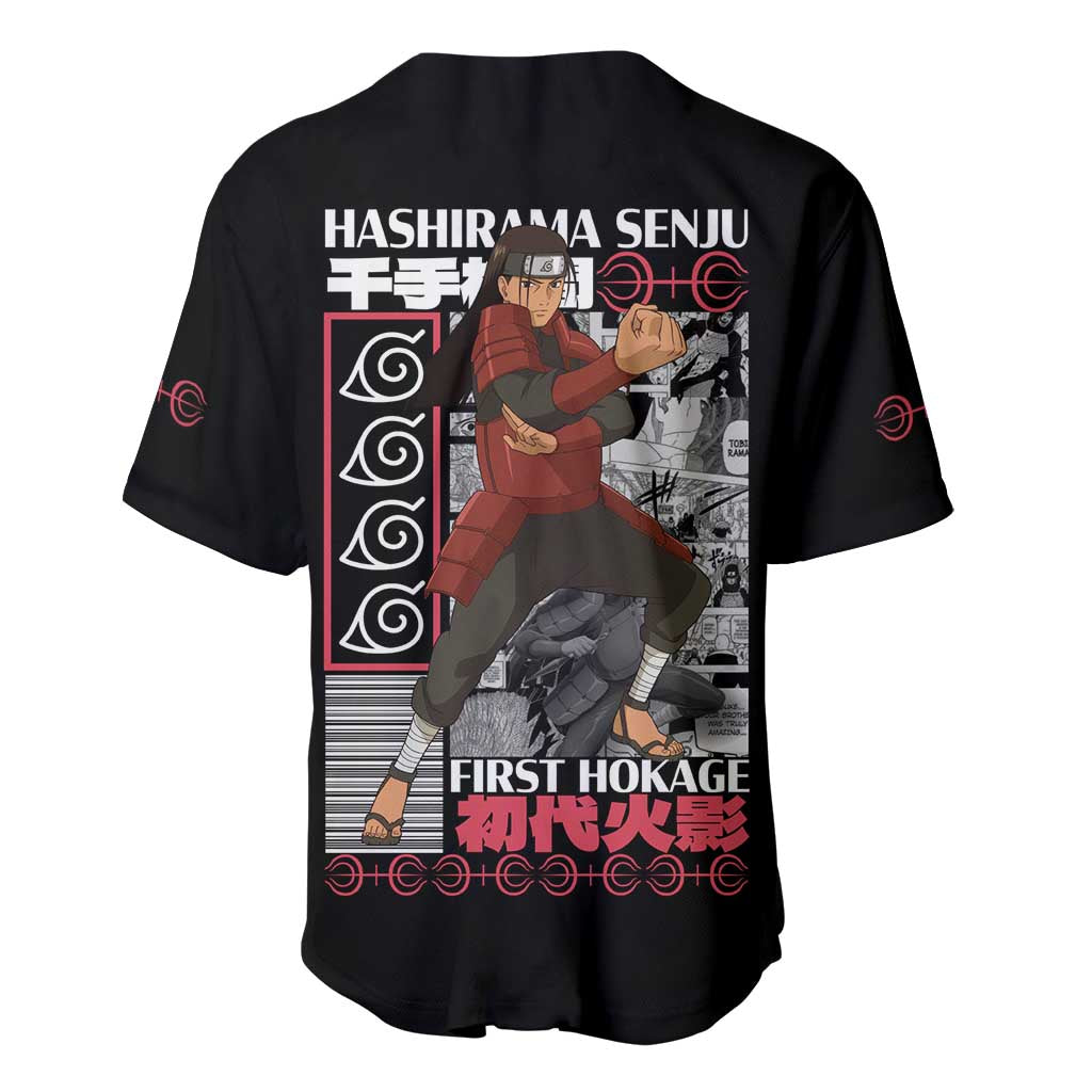 Hashirama Senju Naruto Baseball Jersey Japan Anime Style - The Mazicc