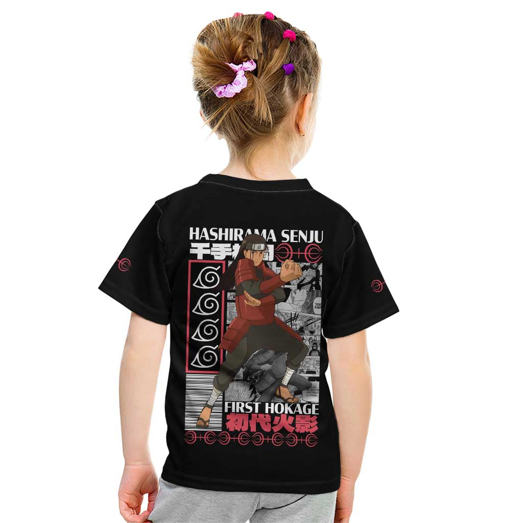 Hashirama Senju Naruto Kid T Shirt Japan Anime Style - The Mazicc
