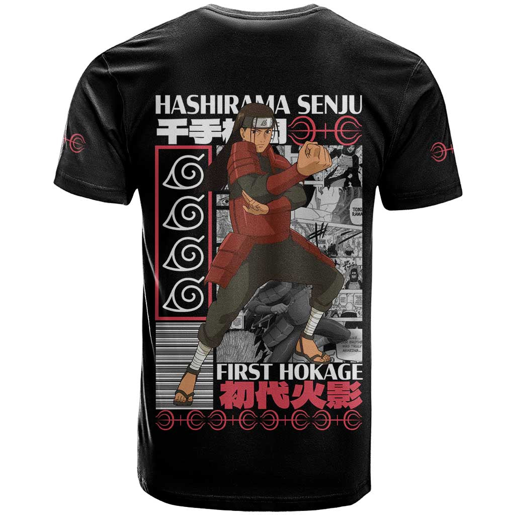 Hashirama Senju Naruto T Shirt Japan Anime Style - The Mazicc