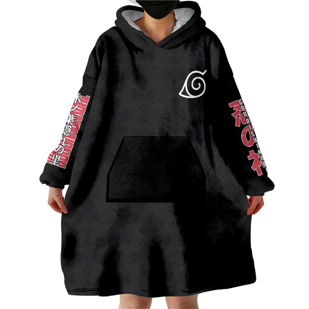 Hashirama Senju Naruto Wearable Blanket Hoodie Japan Anime Style - The Mazicc