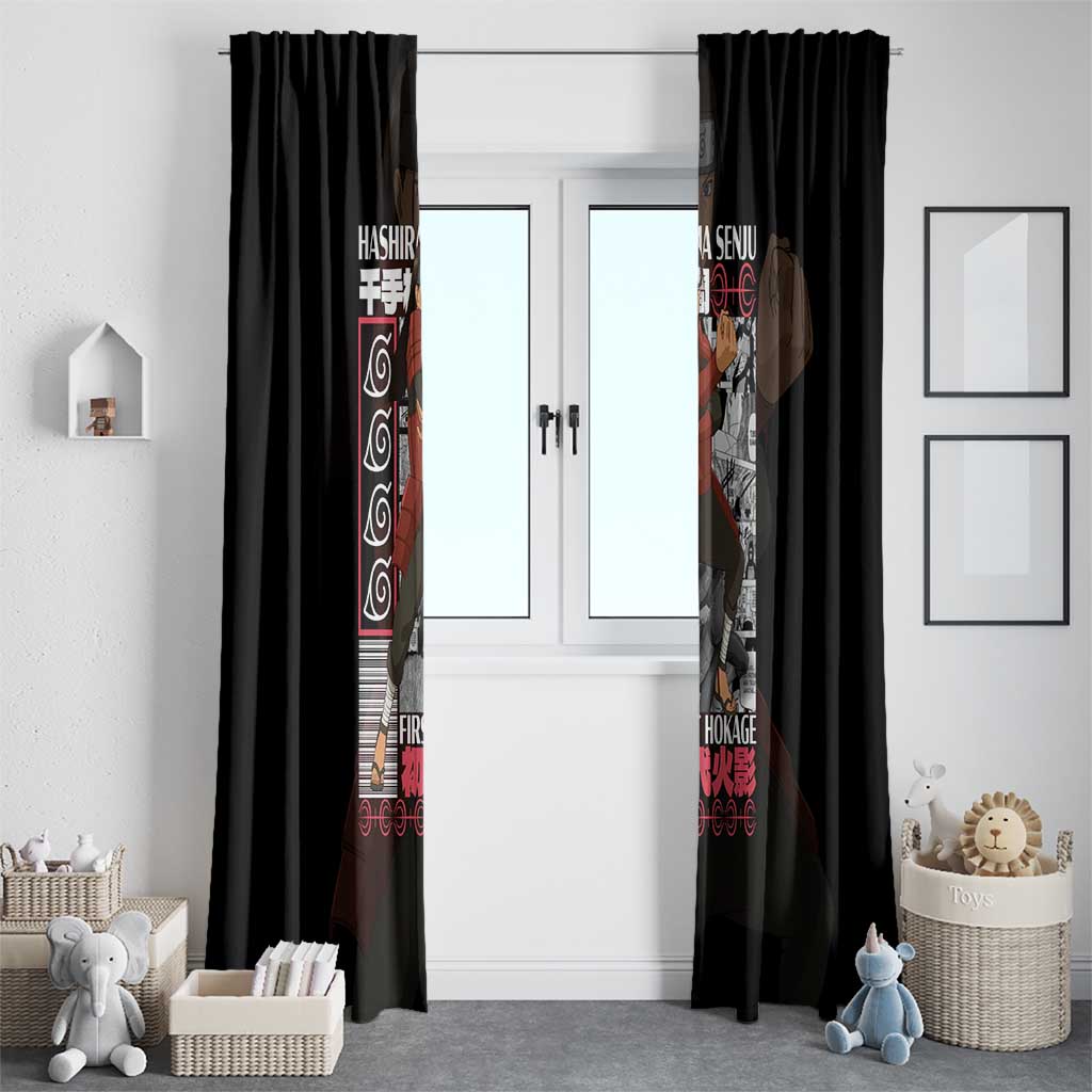 Hashirama Senju Naruto Window Curtain Japan Anime Style - The Mazicc