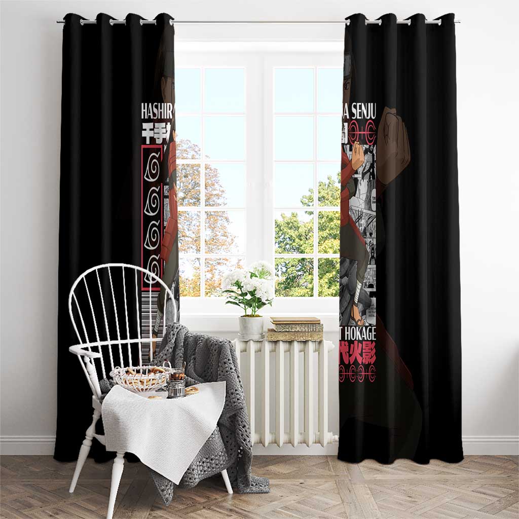 Hashirama Senju Naruto Window Curtain Japan Anime Style - The Mazicc
