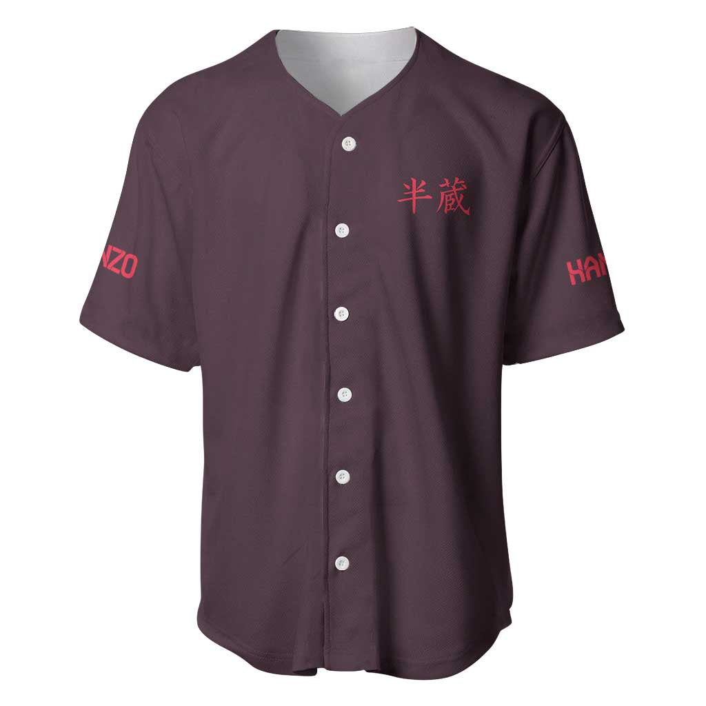 Hanzo of the Salamander Naruto Baseball Jersey Japan Anime Style - The Mazicc