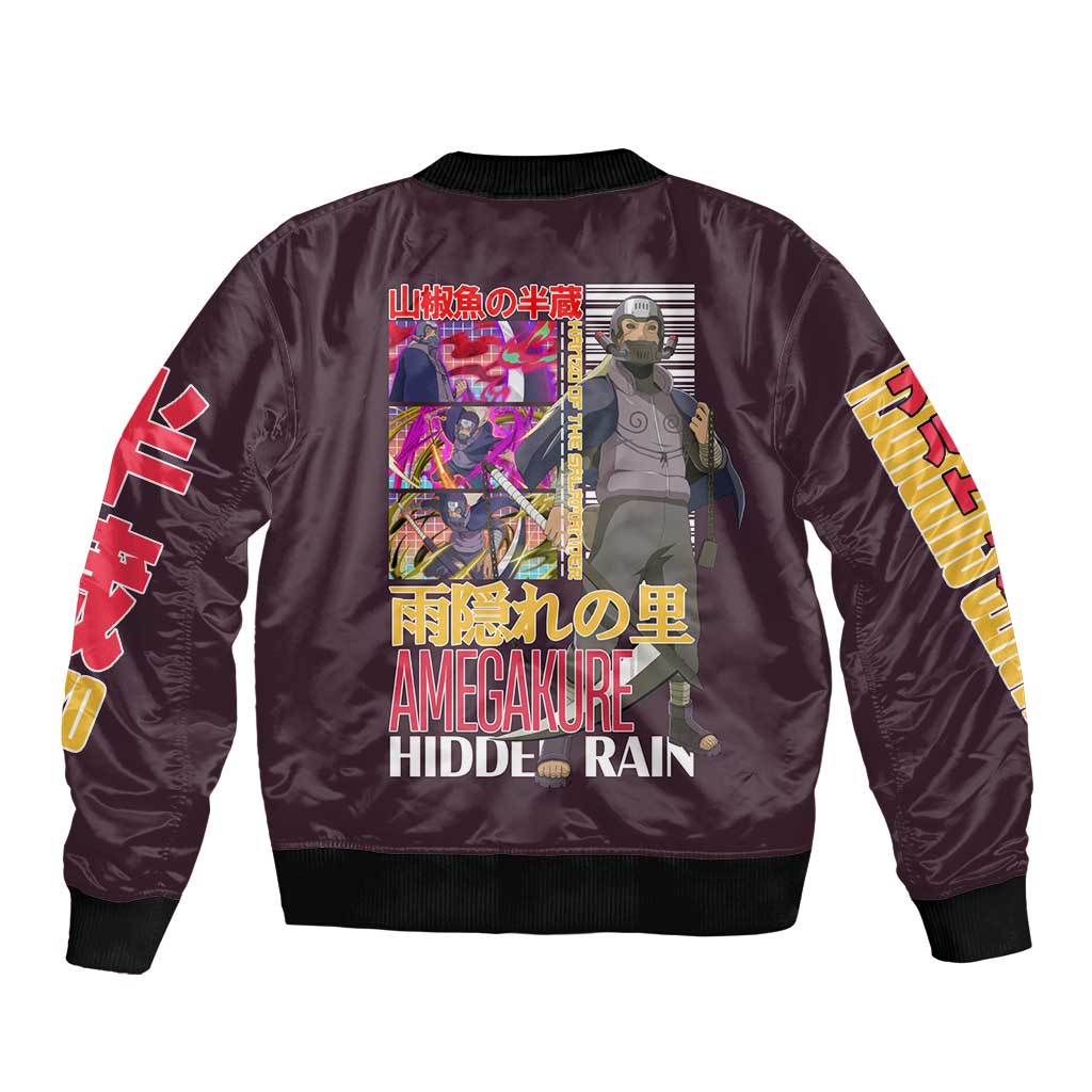 Hanzo of the Salamander Naruto Bomber Jacket Japan Anime Style - The Mazicc