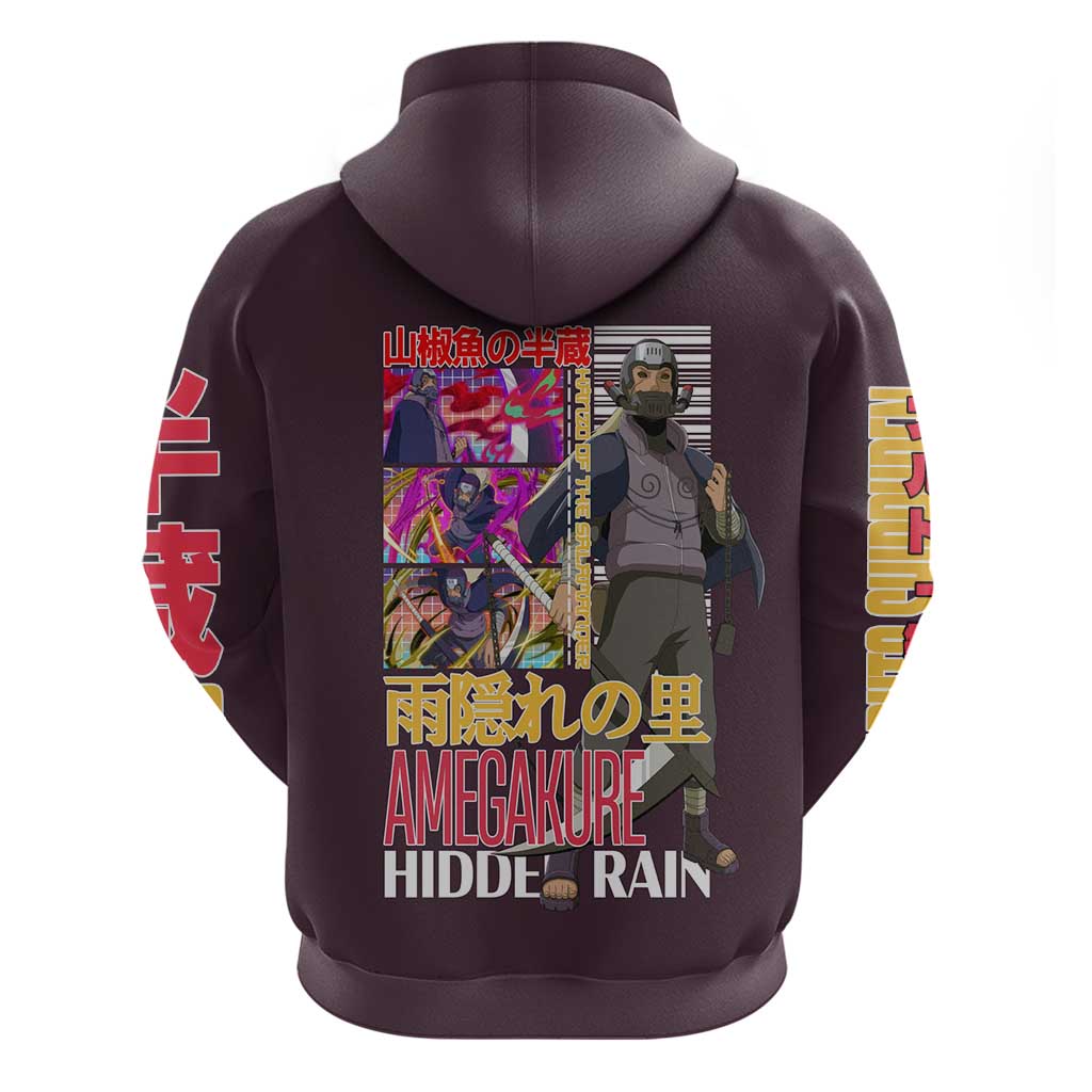 Hanzo of the Salamander Naruto Hoodie Japan Anime Style - The Mazicc