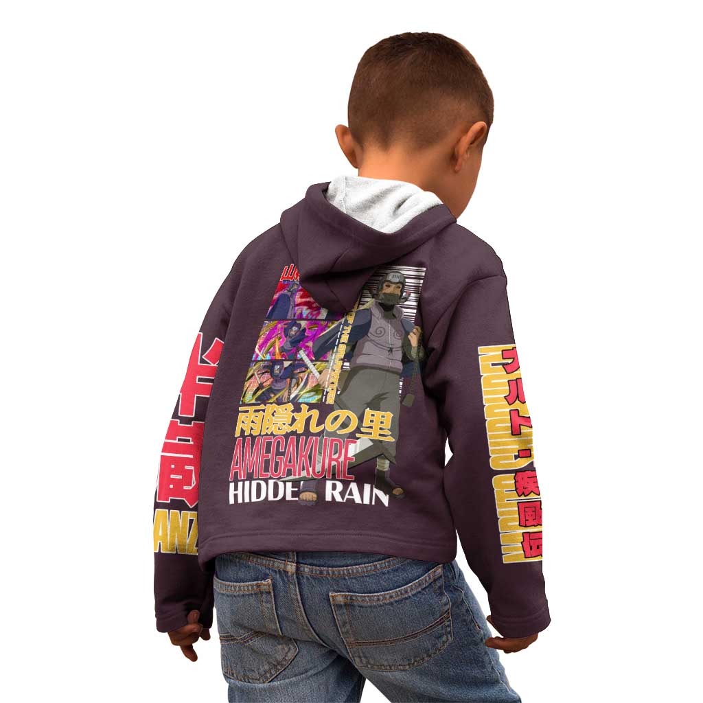 Hanzo of the Salamander Naruto Kid Hoodie Japan Anime Style - The Mazicc