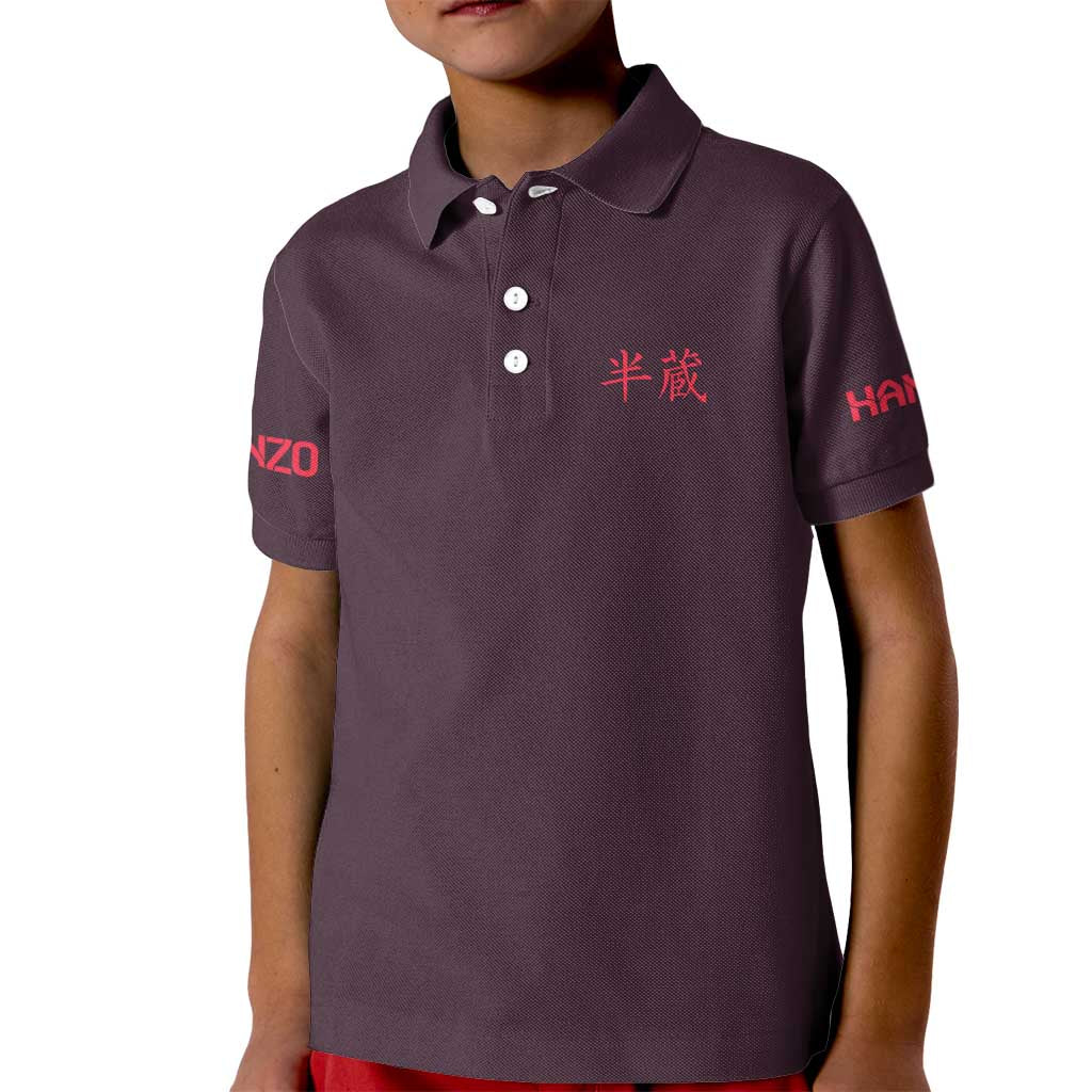 Hanzo of the Salamander Naruto Kid Polo Shirt Japan Anime Style - The Mazicc