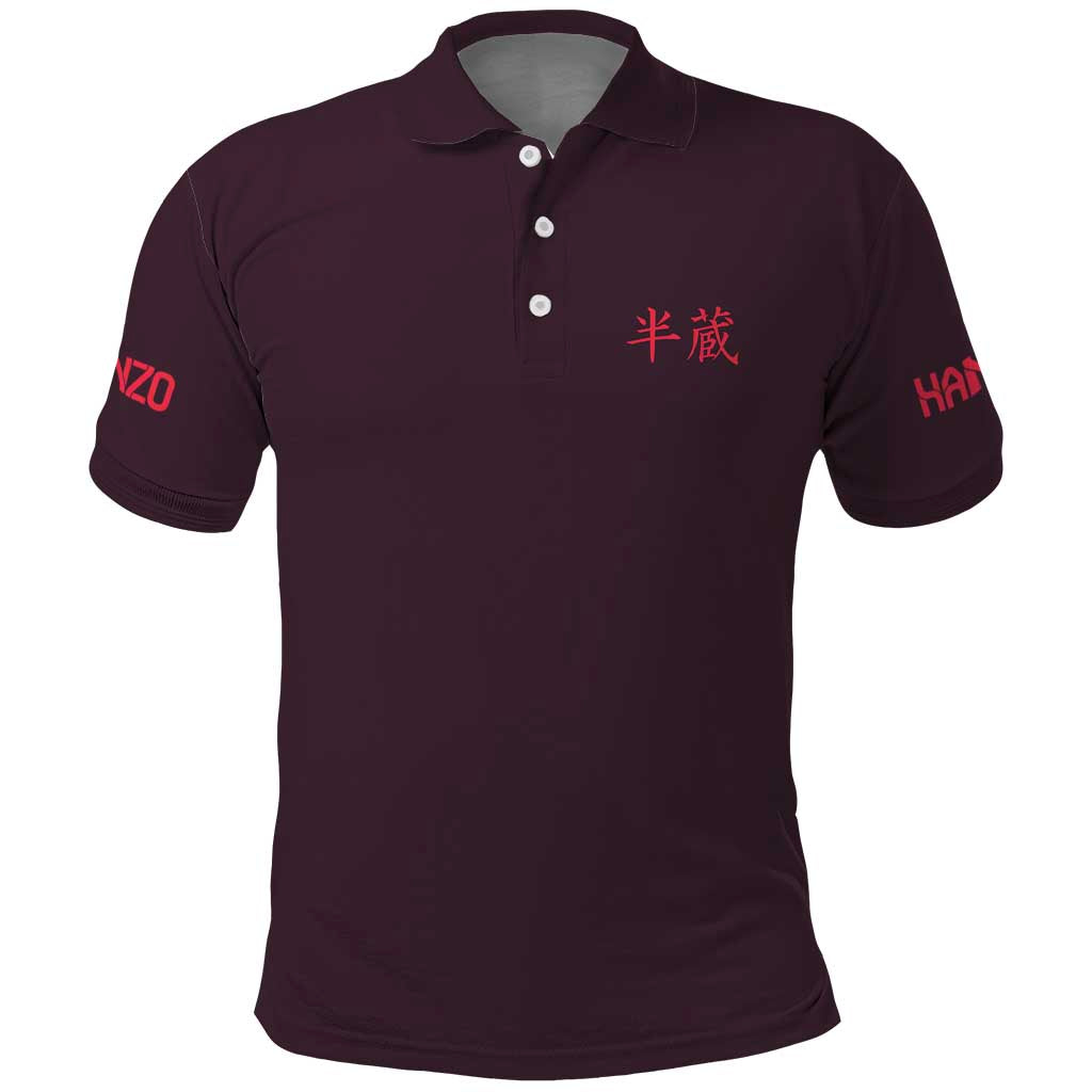 Hanzo of the Salamander Naruto Polo Shirt Japan Anime Style - The Mazicc