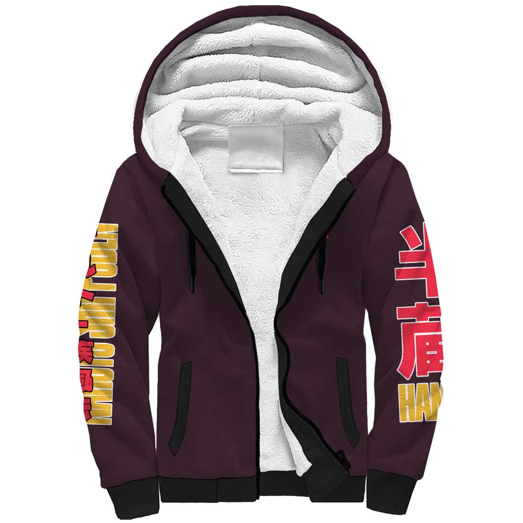 Hanzo of the Salamander Naruto Sherpa Hoodie Japan Anime Style - The Mazicc