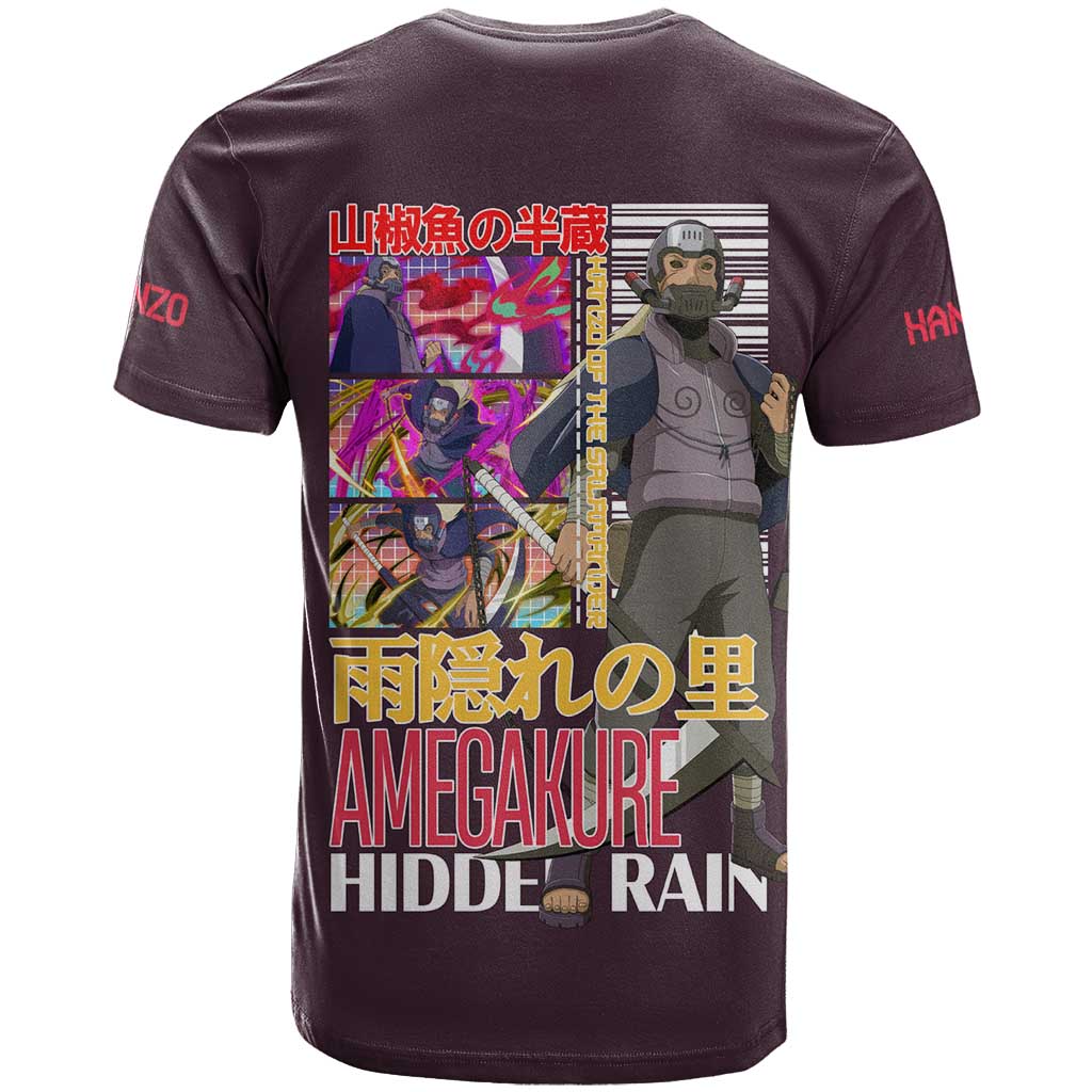 Hanzo of the Salamander Naruto T Shirt Japan Anime Style - The Mazicc