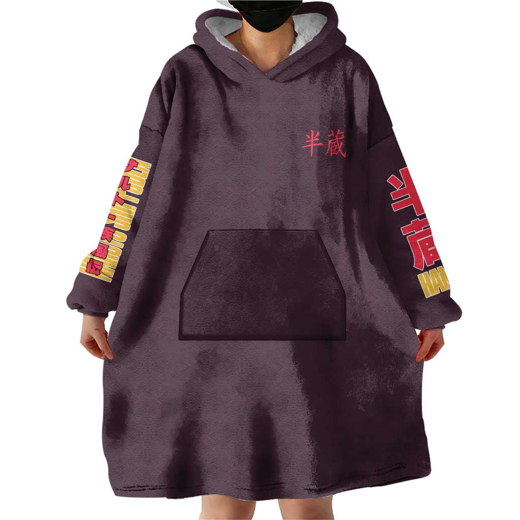 Hanzo of the Salamander Naruto Wearable Blanket Hoodie Japan Anime Style - The Mazicc