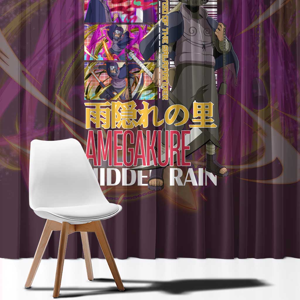 Hanzo of the Salamander Naruto Window Curtain Japan Anime Style - The Mazicc