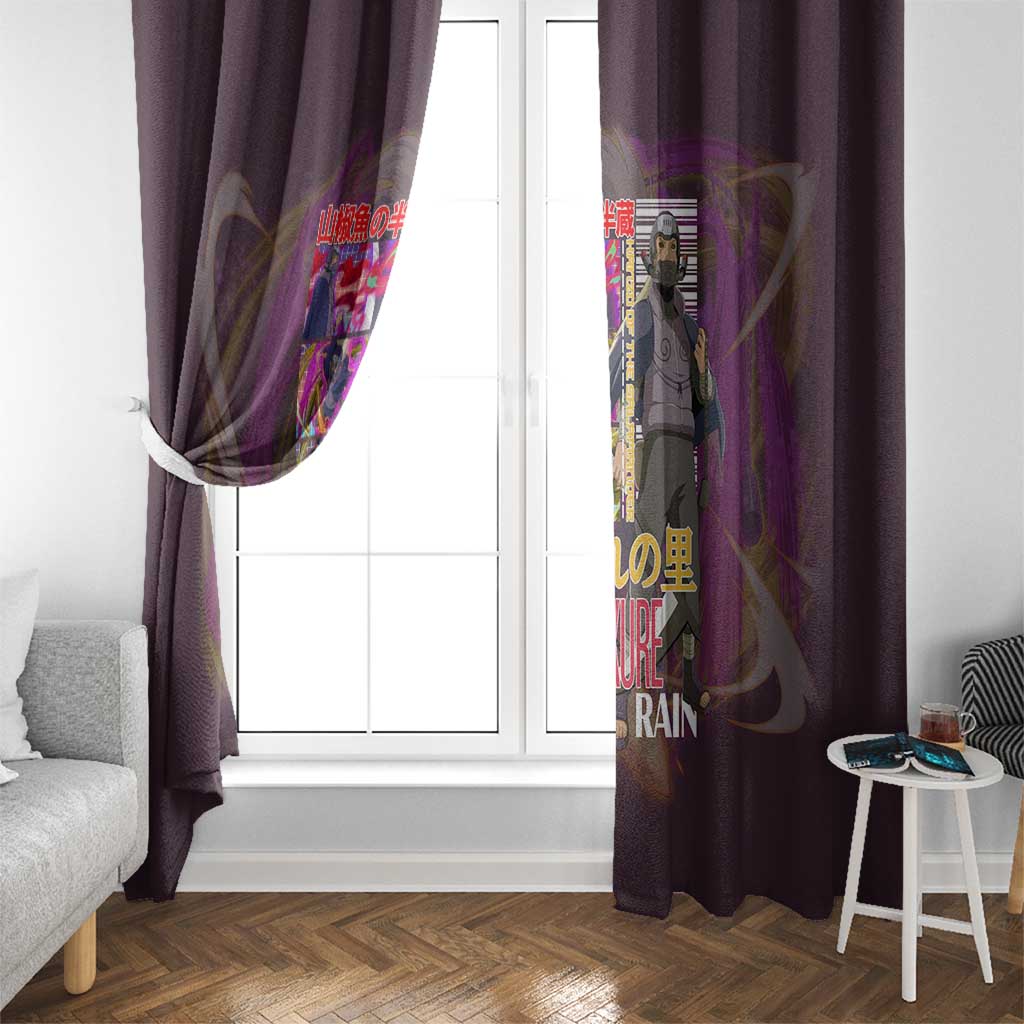 Hanzo of the Salamander Naruto Window Curtain Japan Anime Style - The Mazicc