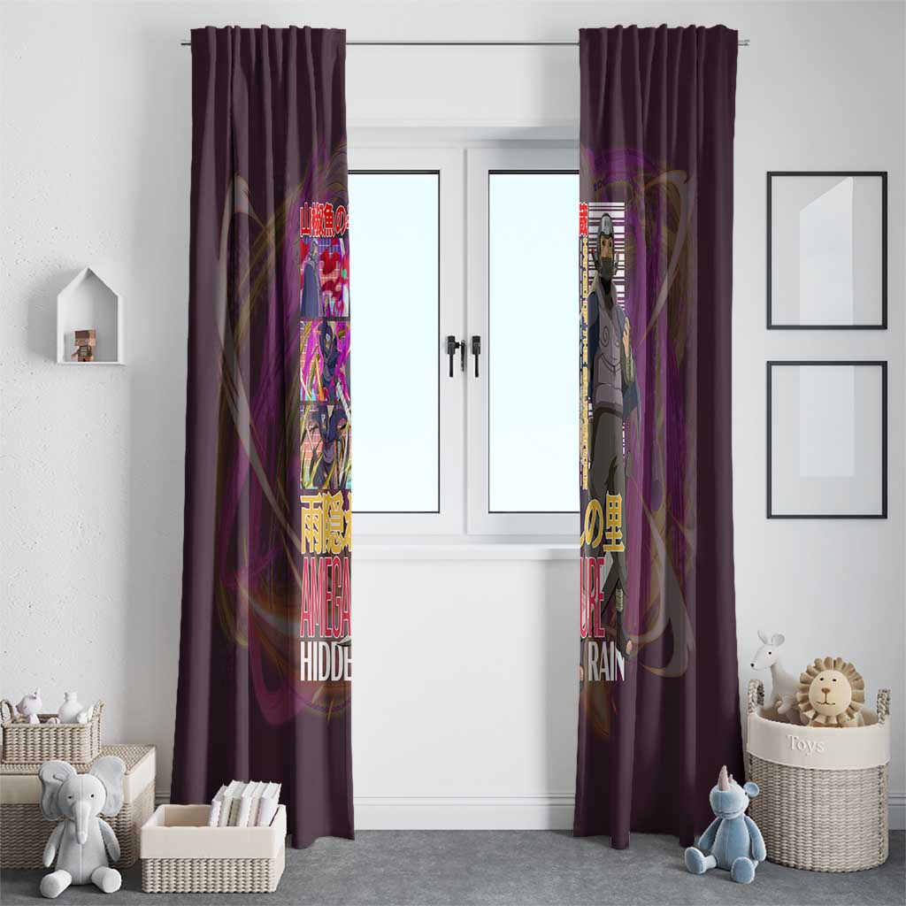 Hanzo of the Salamander Naruto Window Curtain Japan Anime Style - The Mazicc