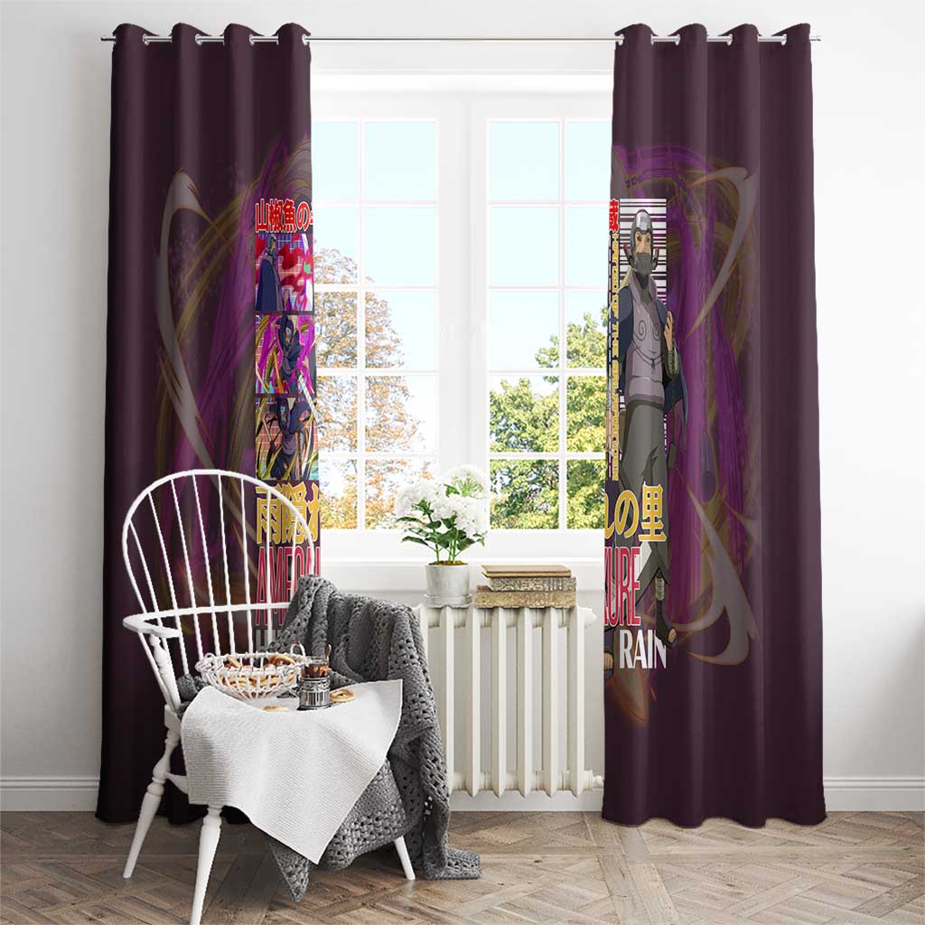 Hanzo of the Salamander Naruto Window Curtain Japan Anime Style - The Mazicc