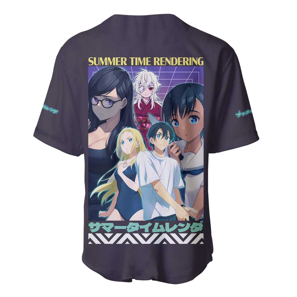 Summer Time Rendering Baseball Jersey Japan Anime Style - The Mazicc
