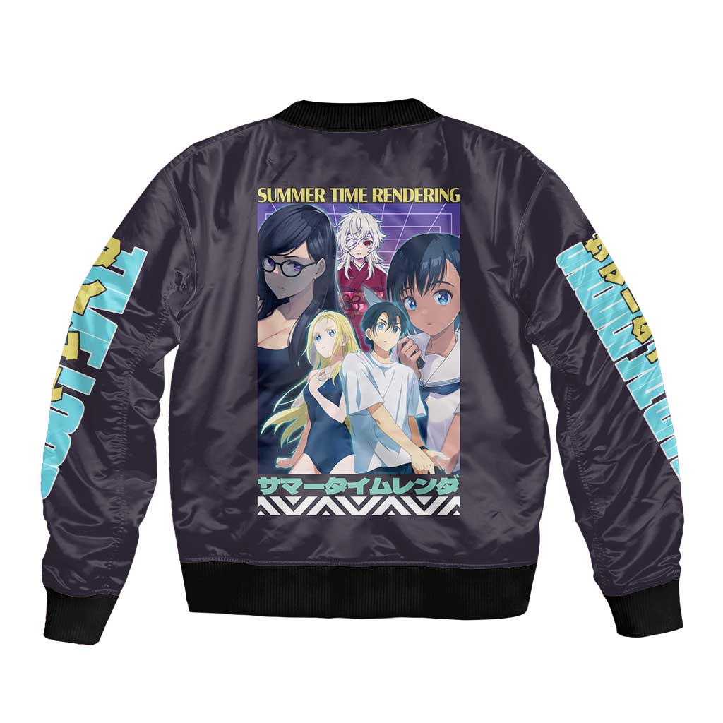 Summer Time Rendering Bomber Jacket Japan Anime Style - The Mazicc