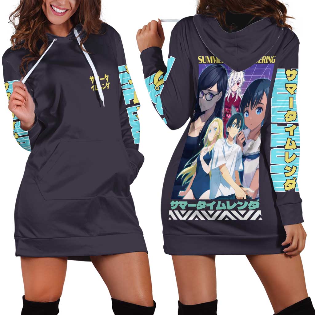 Summer Time Rendering Hoodie Dress Japan Anime Style - The Mazicc