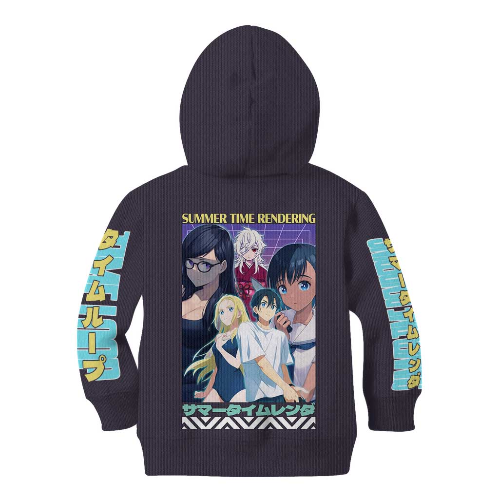 Summer Time Rendering Kid Hoodie Japan Anime Style - The Mazicc