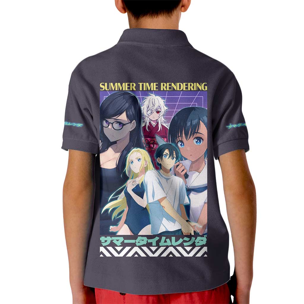 Summer Time Rendering Kid Polo Shirt Japan Anime Style - The Mazicc
