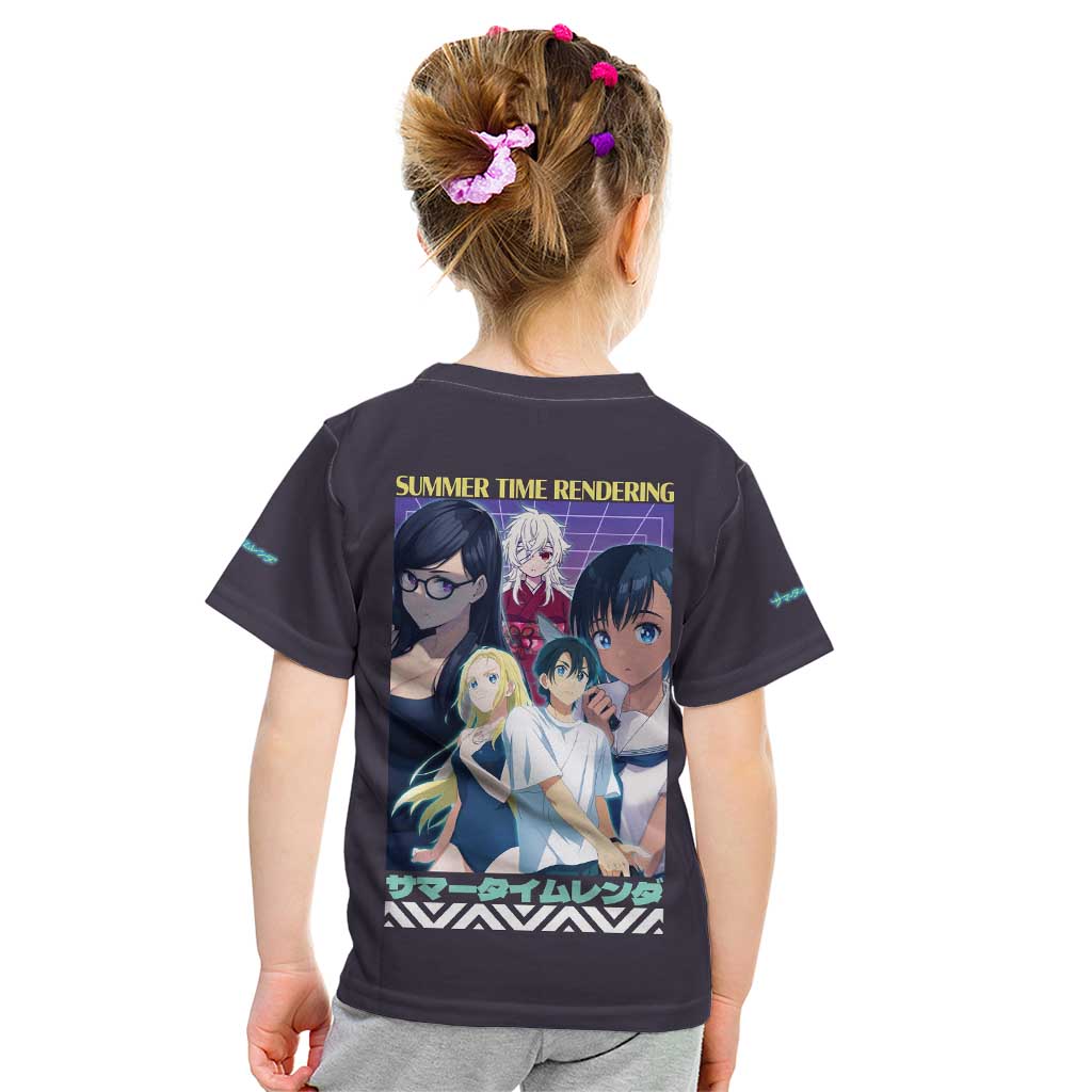 Summer Time Rendering Kid T Shirt Japan Anime Style - The Mazicc