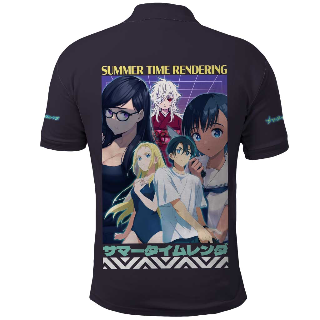 Summer Time Rendering Polo Shirt Japan Anime Style - The Mazicc