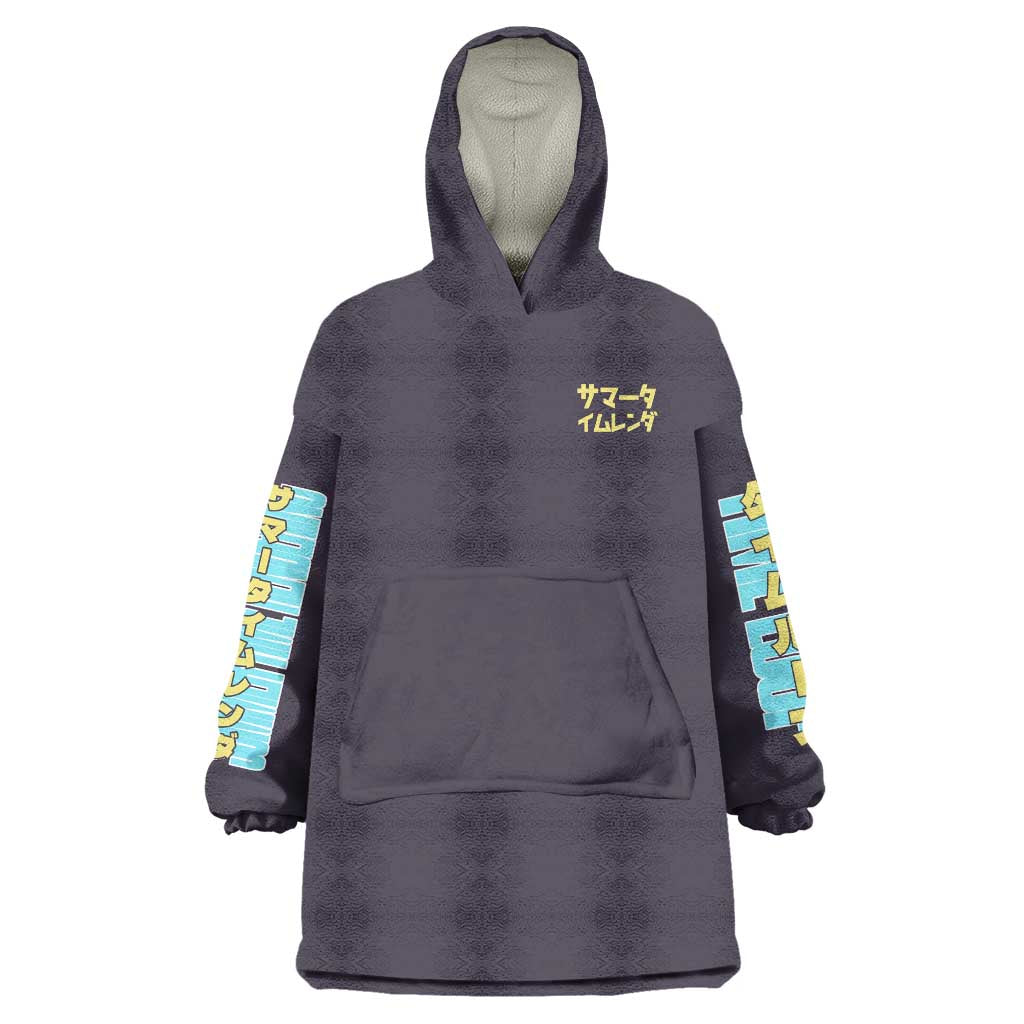 Summer Time Rendering Wearable Blanket Hoodie Japan Anime Style - The Mazicc