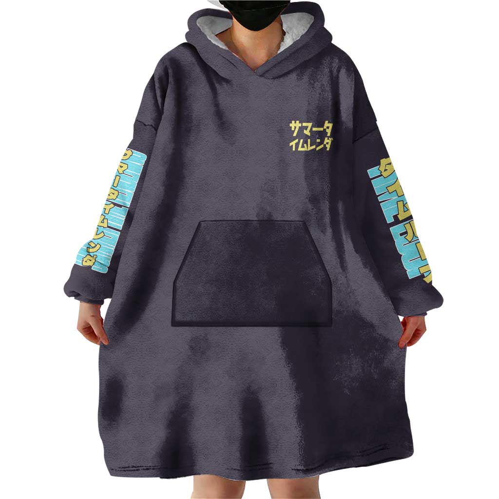 Summer Time Rendering Wearable Blanket Hoodie Japan Anime Style - The Mazicc