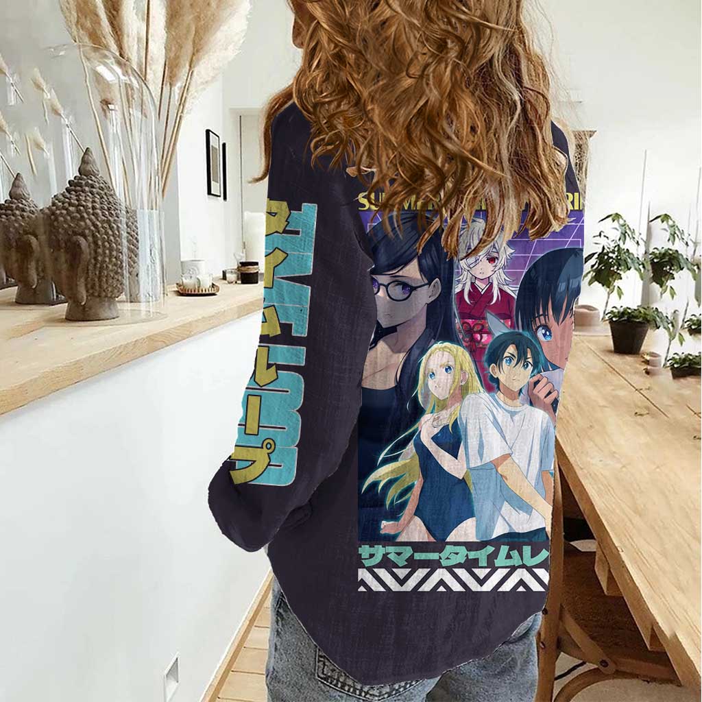 Summer Time Rendering Women Casual Shirt Japan Anime Style - The Mazicc