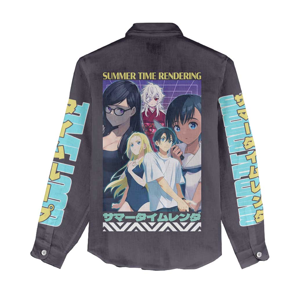 Summer Time Rendering Women Casual Shirt Japan Anime Style - The Mazicc