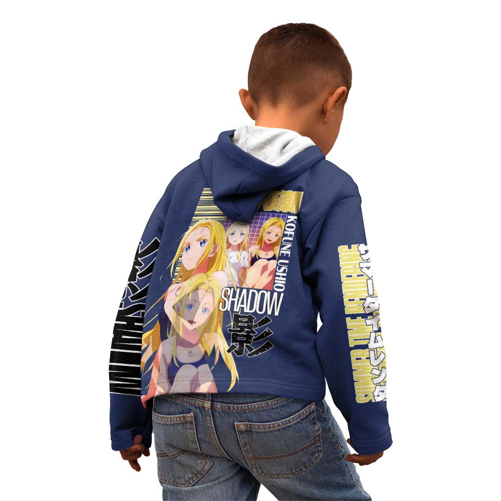 Kofune Ushio Summer Time Rendering Kid Hoodie Japan Anime Style - The Mazicc
